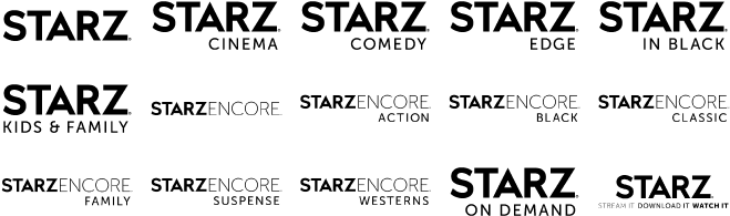 Starz Networks - Starz Encore (673x225), Png Download