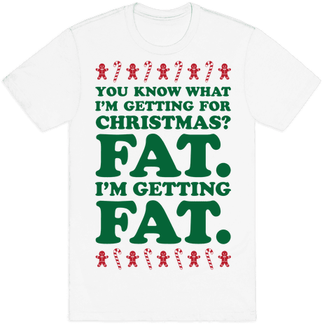 Fat Christmas Mens T-shirt - My Neck My Back My Anxiety Attack Opossum (484x484), Png Download