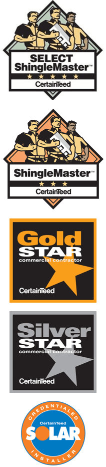 When You Select A Participating Certainteed Credentialed - Poster (212x932), Png Download