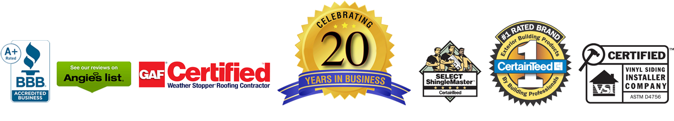 Residential Roofing Service For Long Island, Ny - 20 Years (1331x272), Png Download