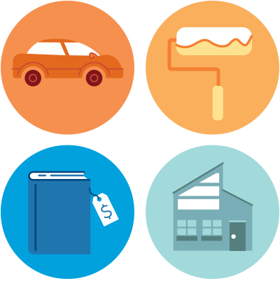 The Four Sectors Of The Online Platform Economy (400x402), Png Download