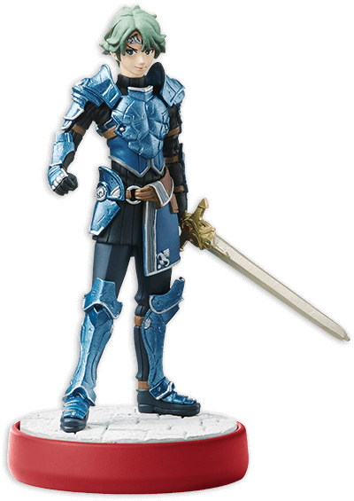 Alm Amiibo Celica Amiibo - Alm And Celica Amiibo (400x565), Png Download