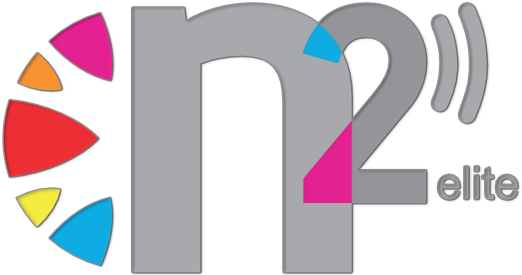 N2elite - Com Logo - Amiiqo N2 Elite Figurine Émulateur + Nfc Lecteur À (1654x553), Png Download