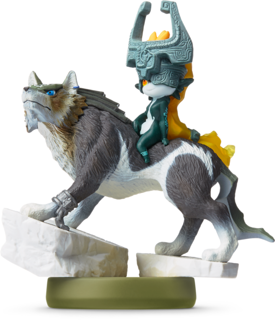 Wolf Link Amiibo (500x537), Png Download