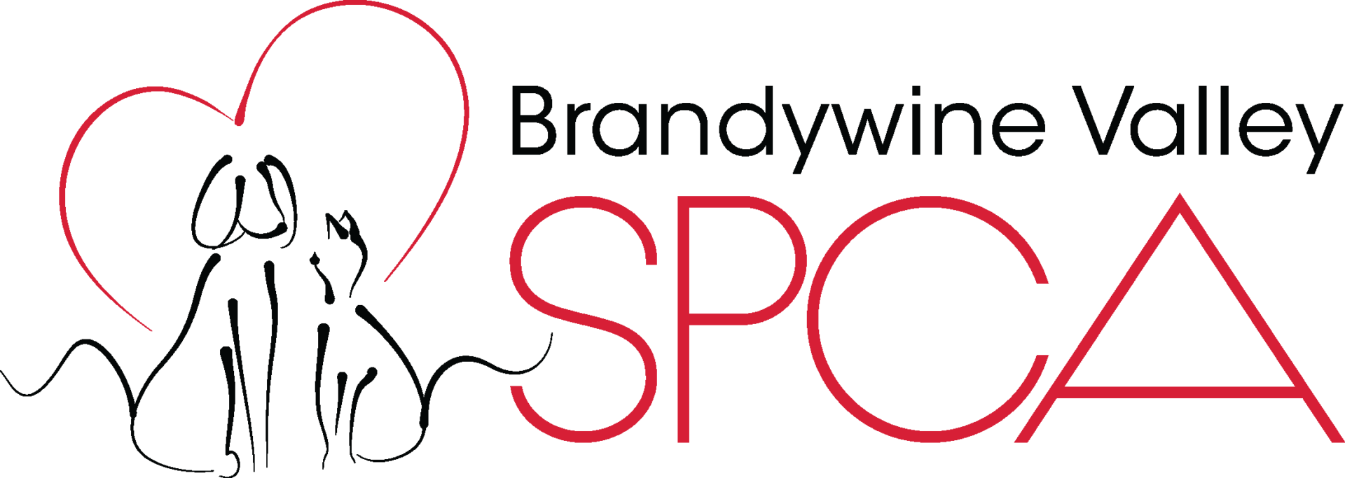 Brandywine Valley Spca - Brandywine Valley Spca Logo (1920x683), Png Download