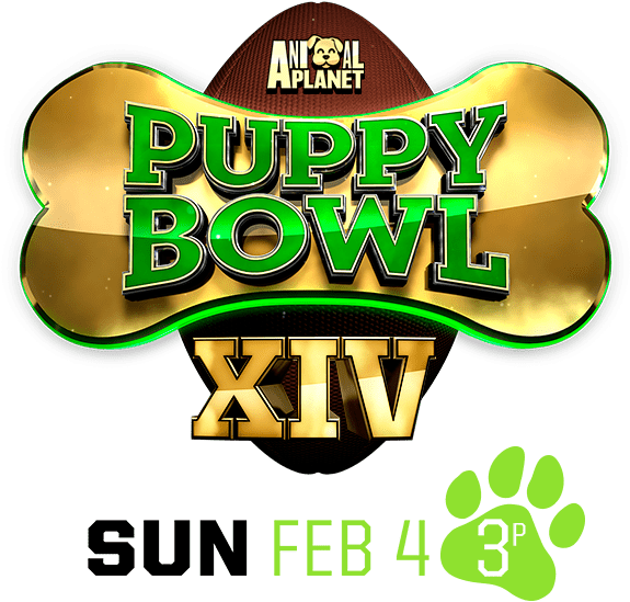 Logo - Puppy Bowl Xiv Logo (600x584), Png Download