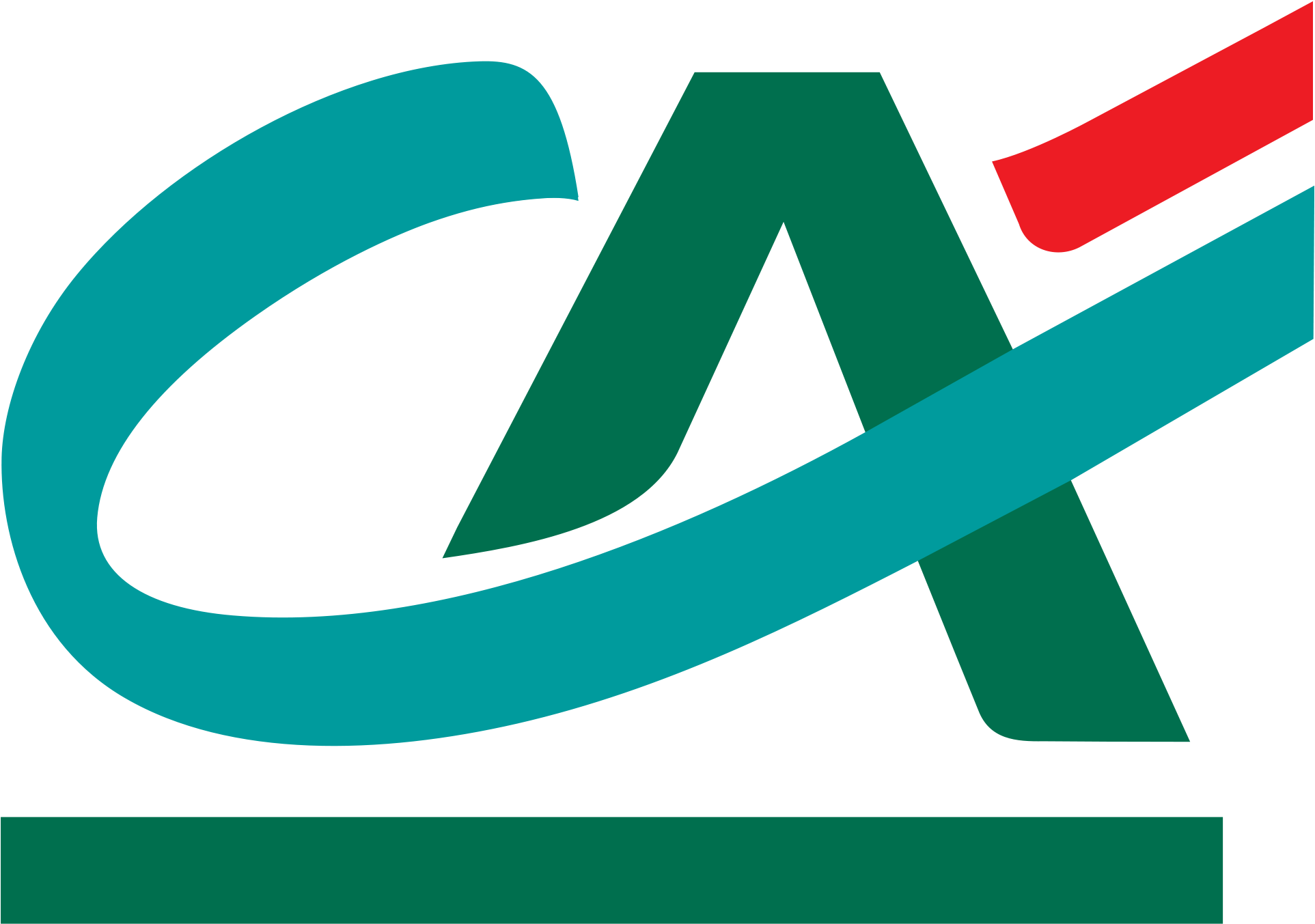 Crédit Agricole Logo - Credit Agricole (1280x979), Png Download