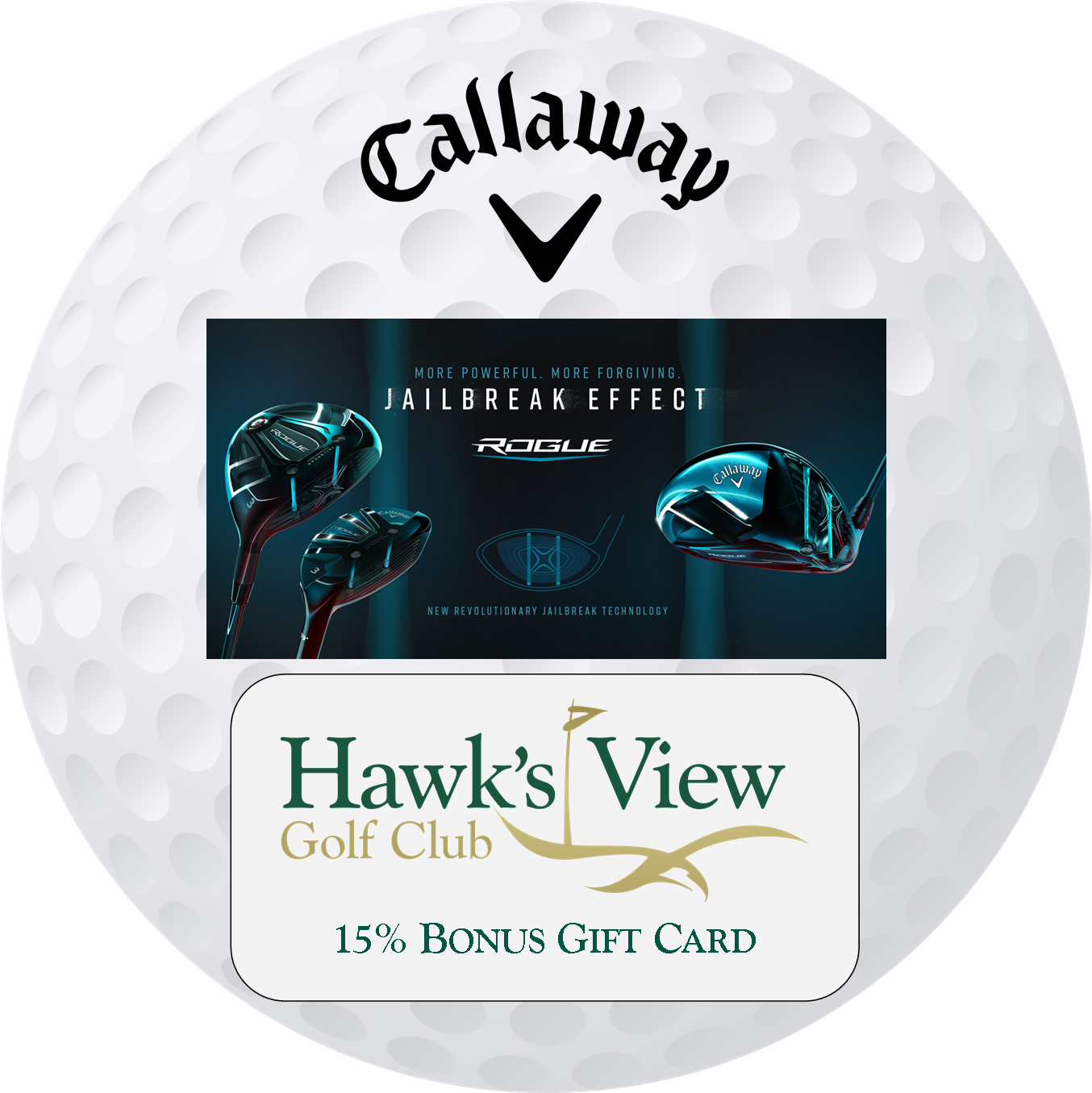 Callaway 15% Bonus - Callaway Golf (1354x1355), Png Download