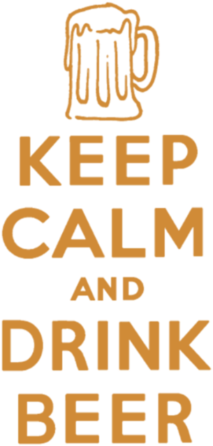 Keep Calm Drink Beer - Keep Calm And Carry On Png (790x691), Png Download