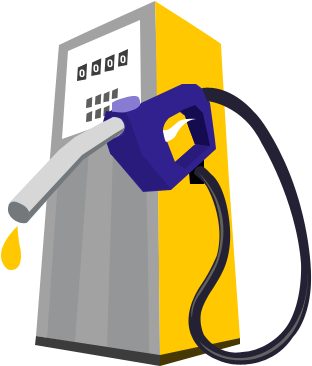 Sgc Jibu Tracks Customer Activities, Easing The Task - Petrol Pump Logo Png (329x374), Png Download