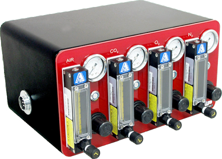 Gas Mixing Station - Mixing Gas Composition Valve (446x320), Png Download