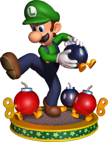 Mario Party 5 - Mario Party 5 Mario (366x480), Png Download