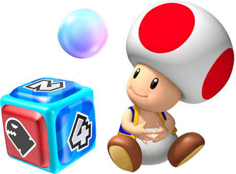 Characters - Super Mario Toad Png (460x340), Png Download