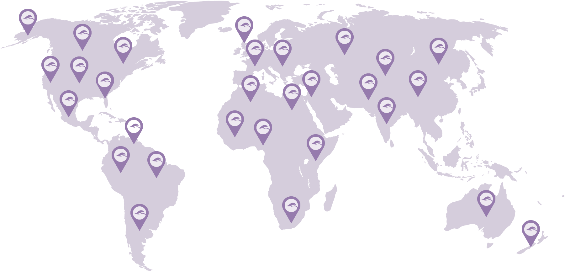 Save Our Bones - Us Foreign Relations Map (1802x864), Png Download