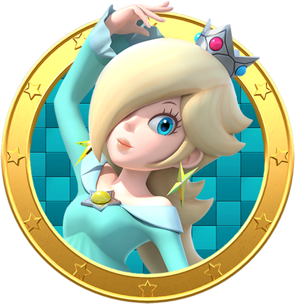 Rosalina Is The Princess Of Cosmos, Introduced In Super - Mario Party 10 (nintendo Selects) Wii U (500x500), Png Download