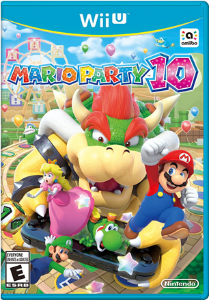 Mario Party 10 Wii U (375x471), Png Download