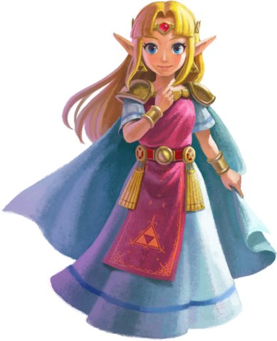 Subscribe - Legend Of Zelda Link Between Worlds Zelda (389x479), Png Download