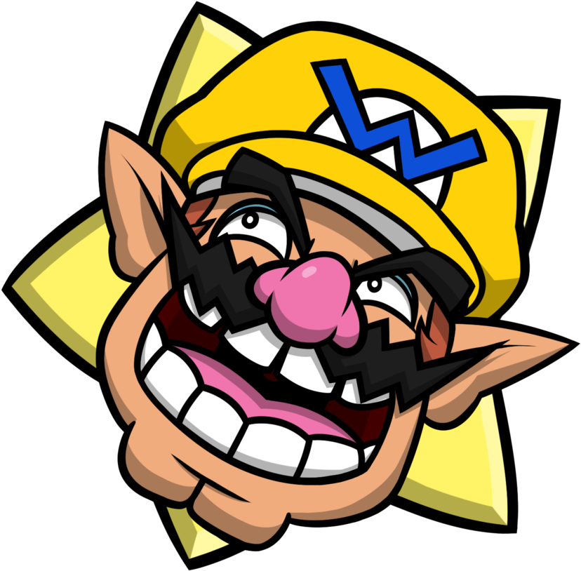 Mario Party Wario Party Star By Entermeun D4t9ndo - Wario (900x900), Png Download