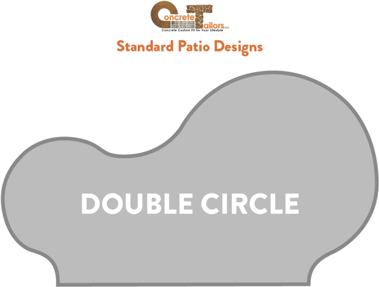 Ct Patio Designsdouble Circle - Patio (1000x640), Png Download