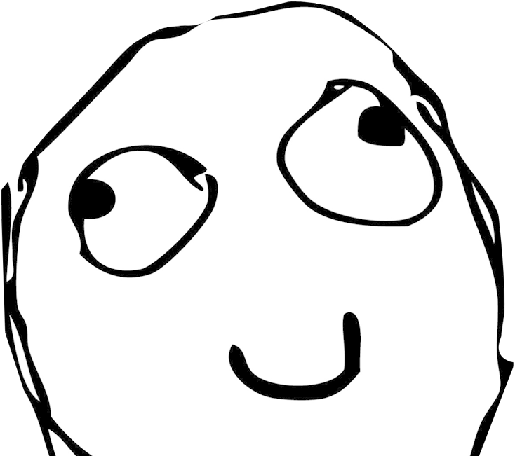 Hola A Qui Le Dejo Todo Los Memes Que Consegui Sin - Troll Face Png (750x650), Png Download