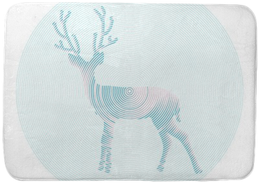 Vector Deer With Horns - Elk (400x400), Png Download