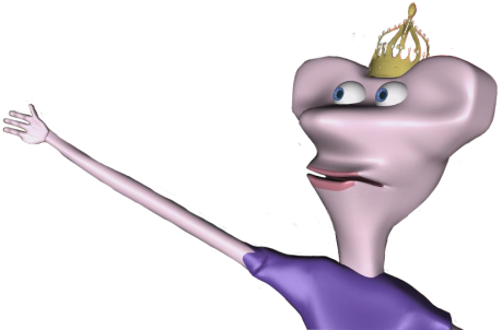 Snoop Arm - Little King John Png (500x322), Png Download