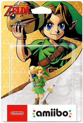 The Legend Of Zelda Link, Majoras Mask - Amiibo Zelda Majora's Mask (400x400), Png Download
