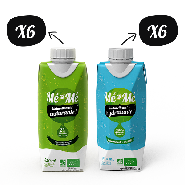 Meme Endurante Hydratante Pack 12 - Boisson Mé-mé Hydratante - 330 Ml (600x600), Png Download