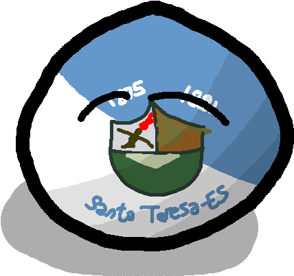 Santa Teresaball - Cartoon (450x450), Png Download