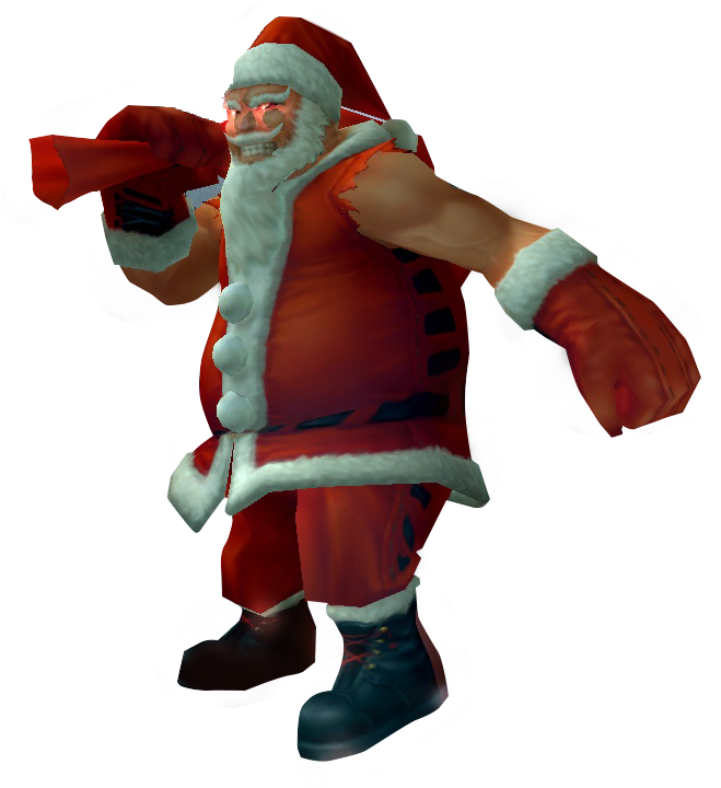Bad Santa 1 / Bad Santa - Bad Santa Png (713x779), Png Download