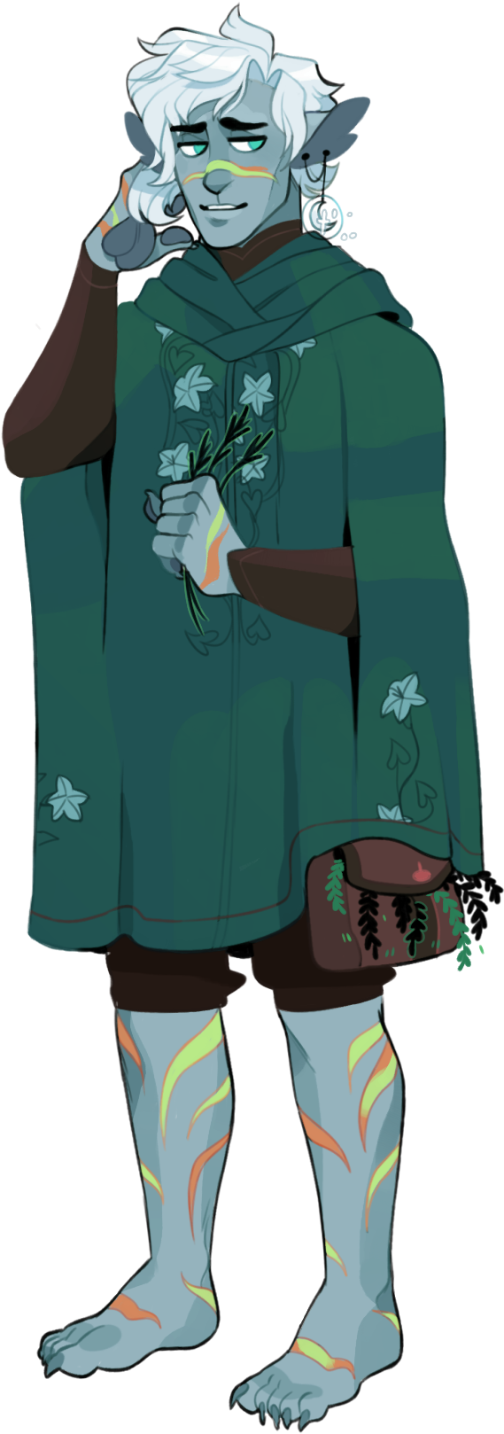 "excuse Me, But Could You Stop Stepping On Those Flowers - Illustration (952x1748), Png Download
