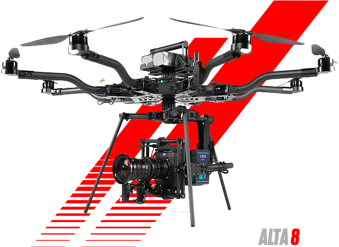 Freefly Alta - Freefly Alta 8 Drone (770x641), Png Download