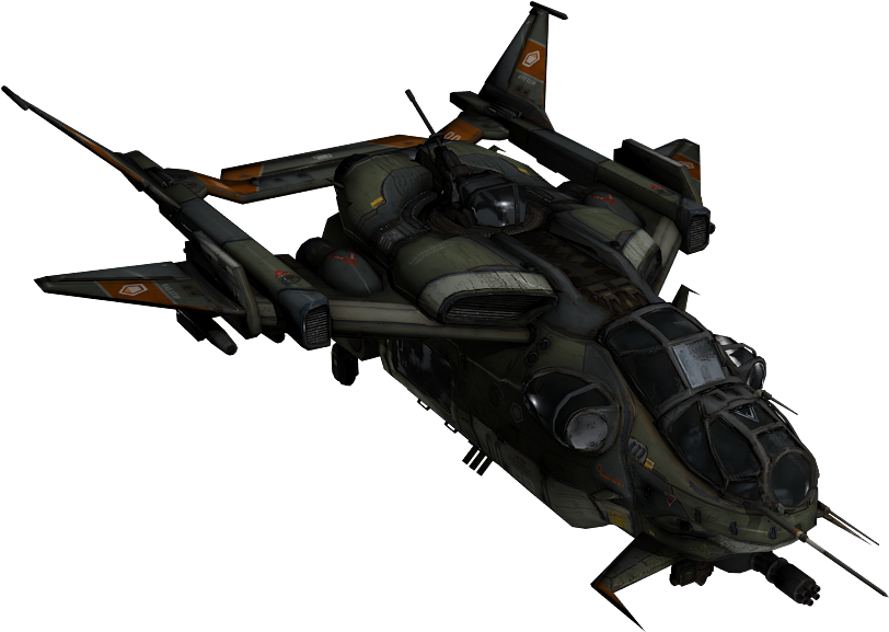 G86h-tc Crow - Titanfall Dropship (860x630), Png Download