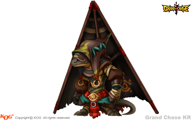 32 Hooded Crow - Grand Chase (800x500), Png Download