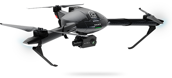 Yi Erida Drone (600x274), Png Download
