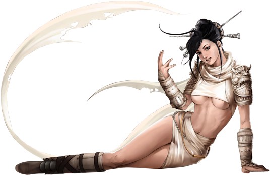 Oriental-13 - Woman Warrior (540x355), Png Download