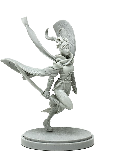 Warrior Of The Sun Female - Pinup Warrior Of The Sun Female (530x700), Png Download