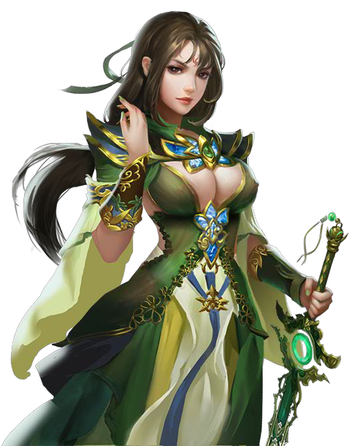 Pin By Mèo Khùng On Kiếp Hiệp - Girl Art Fantasy Png (541x700), Png Download