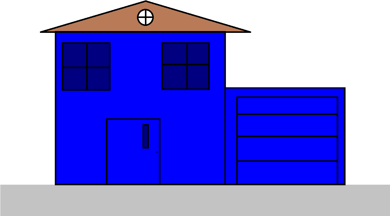 Agk's House - Outside - House (1280x720), Png Download