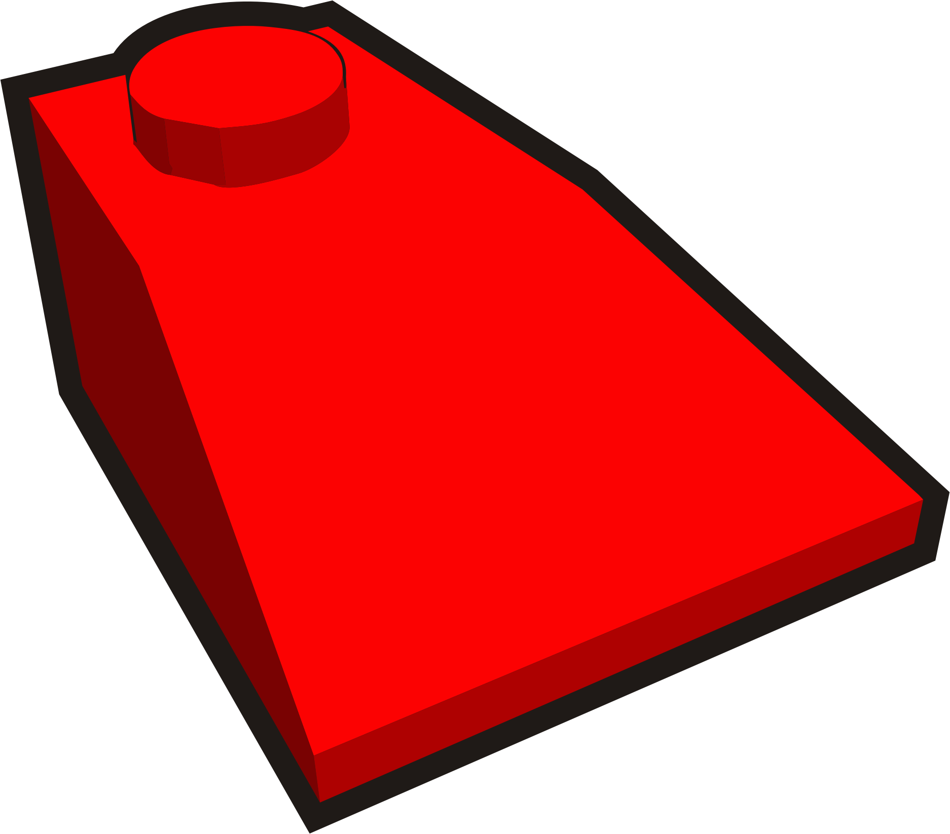 This Free Icons Png Design Of Clip Is A Brick (1874x1646), Png Download