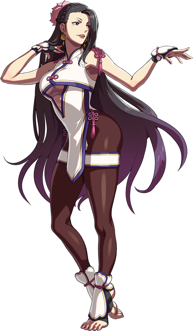 Png Female Warrior Girl Anime Pictures Png Png Female - Snk Heroines Tag Team Frenzy Luong (806x1156), Png Download