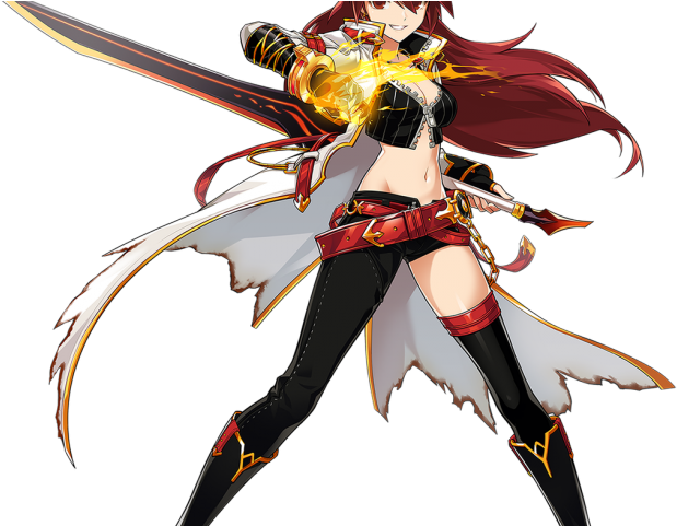 Perseus Clipart Female Warrior - Elesis Png (640x480), Png Download