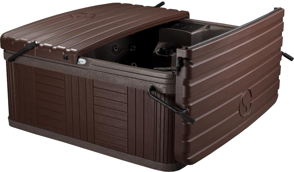 Espresso - Outside - Spa Roto Moulé (984x576), Png Download