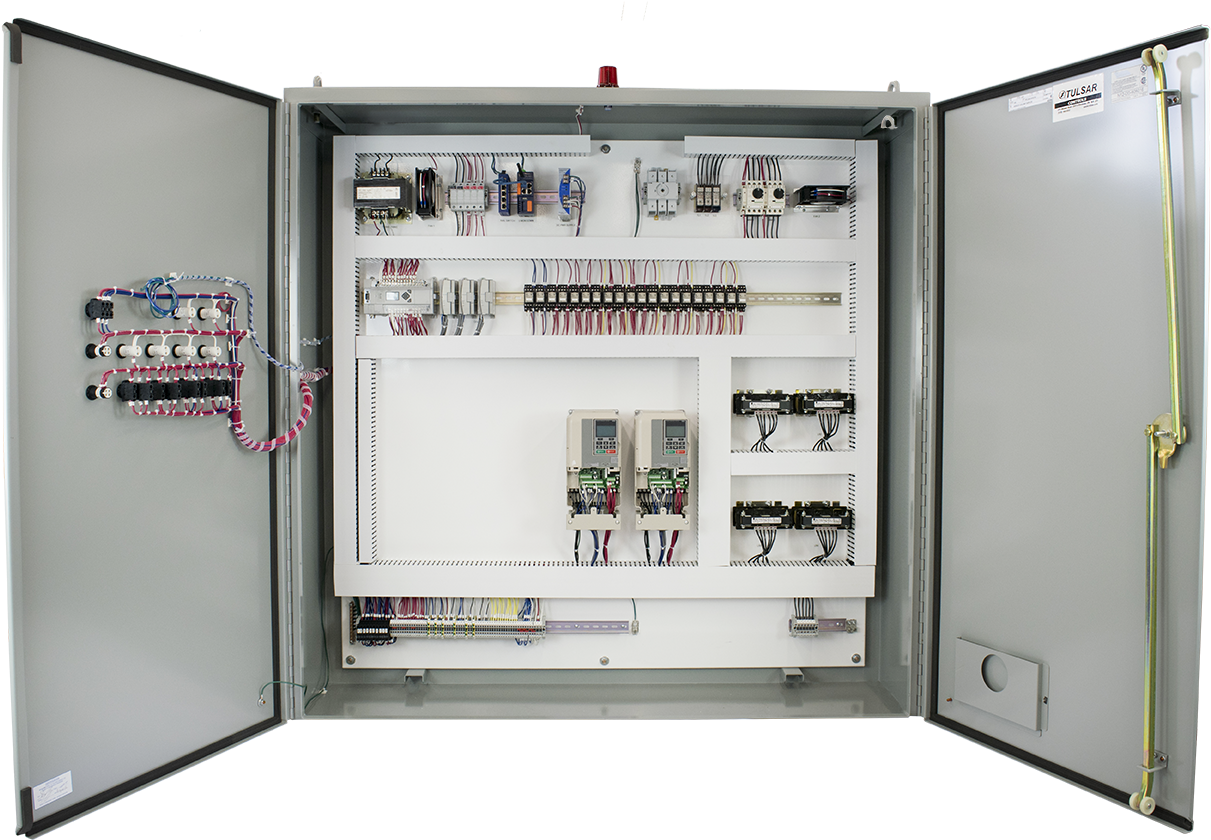 Our Panels Are Custom Designed To Meet The Unique Water - Electrical Control Panel Png (1377x918), Png Download