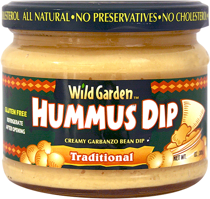Traditional Hummus Dip - Wild Garden Sun-dried Tomato Hummus Dip (936x936), Png Download
