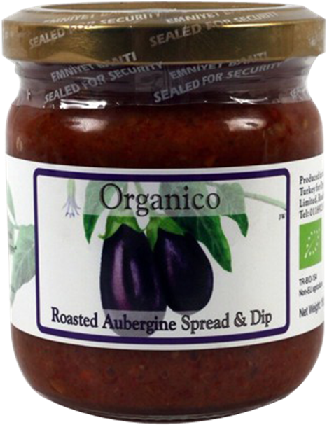 Organic Aubergine Spread And Ip - Organico Organico Roasted Aubergine Spread Dip 195g (490x640), Png Download