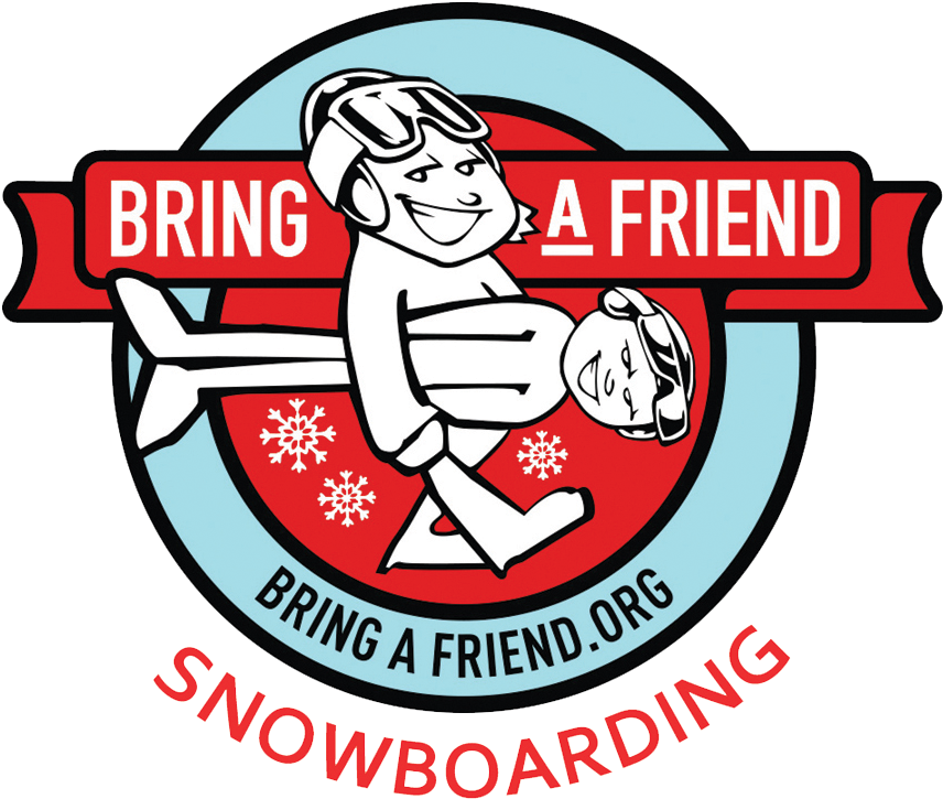 Baf Logo Snowboarding Png - Bring A Friend Challenge (1020x776), Png Download