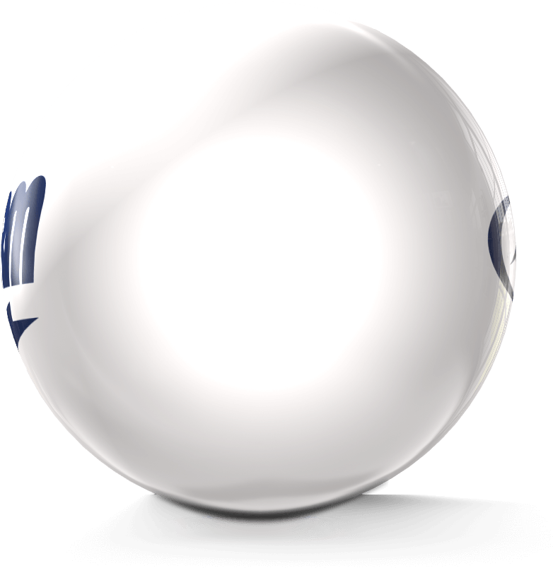 Mezzo Globo 1/2 Leuchtkugel 40 Indoor/outdoor Weiß (900x900), Png Download