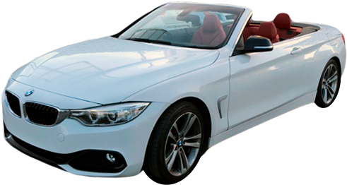 Renting A Bmw 428i Convertible - Carros Bmw Convertible Blanco (500x300), Png Download