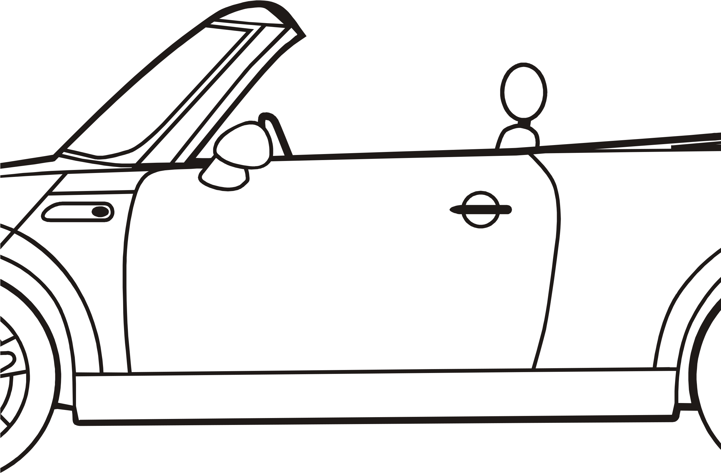 This Free Icons Png Design Of Mini Convertible (2400x1697), Png Download
